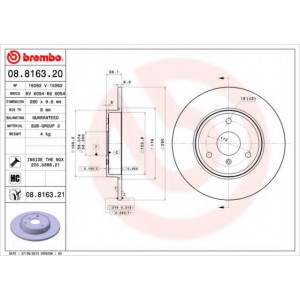   BREMBO 08.8163.21