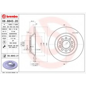   BREMBO 08.8843.21