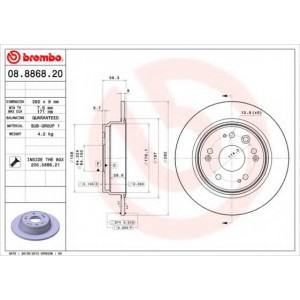   BREMBO 08.8868.20