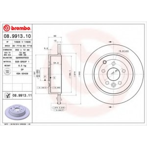   BREMBO 08.9913.11