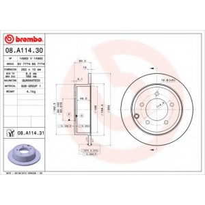   BREMBO 08.A114.31