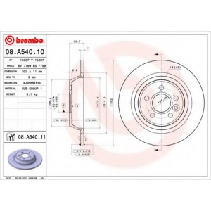   BREMBO 08.A540.11