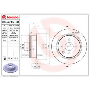   BREMBO 08.A715.20