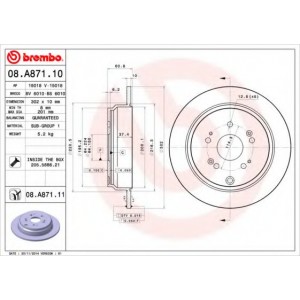   BREMBO 08.A871.10