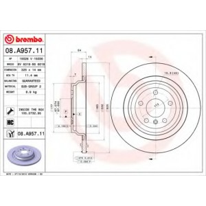   BREMBO 08.A957.11