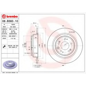   BREMBO 08.B360.10