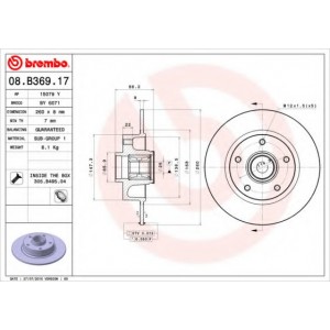   BREMBO 08.B369.17