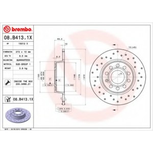   BREMBO 08.B413.1X