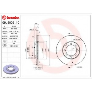   BREMBO 09.5009.10