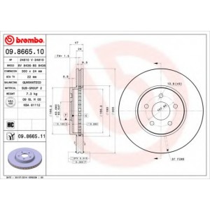   BREMBO 09.8665.11