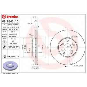   BREMBO 09.8840.11