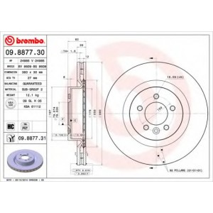   BREMBO 09.8877.31