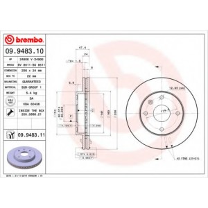   BREMBO 09.9483.11