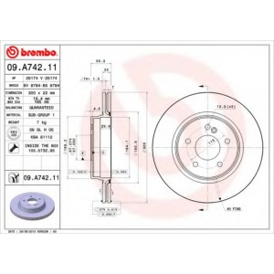   BREMBO 09.A742.11