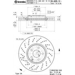   BREMBO 09.A828.11