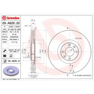   BREMBO 09.A829.21