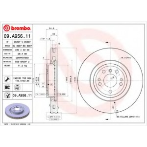   BREMBO 09.A956.11