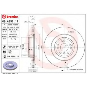   BREMBO 09.A958.11