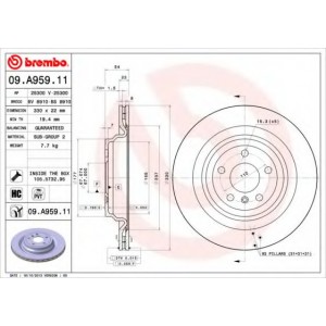   BREMBO 09.A959.11