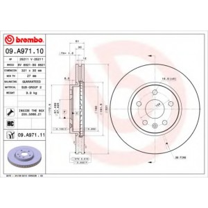   BREMBO 09.A971.11