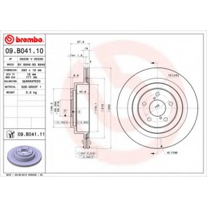   BREMBO 09.B041.10