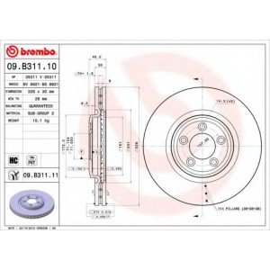   BREMBO 09.B311.11