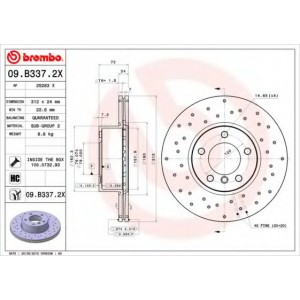   BREMBO 09.B337.2X