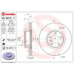   BREMBO 09.B570.11