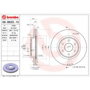   BREMBO 09.B625.10