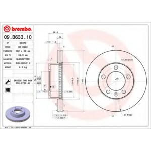   BREMBO 09.B633.10