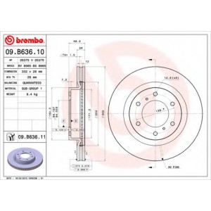   BREMBO 09.B636.11