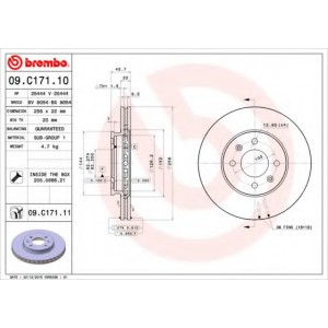   BREMBO 09.C171.11