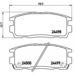    BREMBO P10004