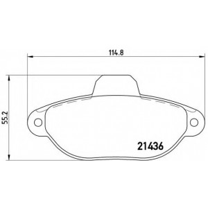    BREMBO P23096