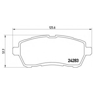    BREMBO P24072