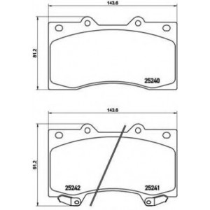    BREMBO P56081