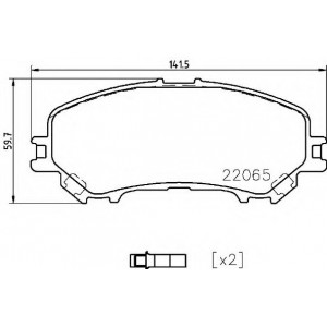    BREMBO P56099