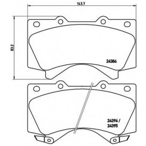    BREMBO P83107