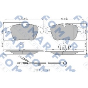    FOMAR Friction FO 338481