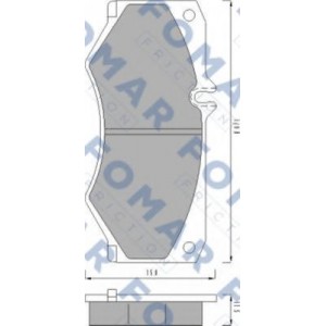    FOMAR Friction FO 426181