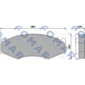    FOMAR Friction FO 441581