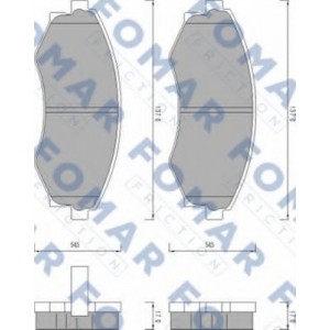    FOMAR Friction FO 448781