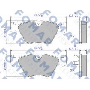    FOMAR Friction FO 449481