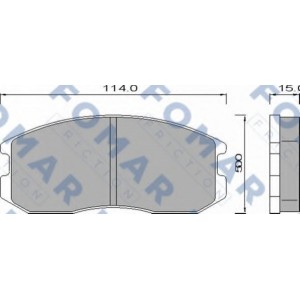    FOMAR Friction FO 460181