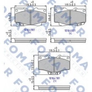    FOMAR Friction FO 464781