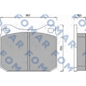    FOMAR Friction FO 467883