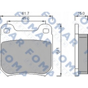    FOMAR Friction FO 468781