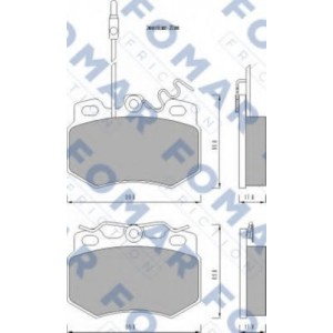    FOMAR Friction FO 474481