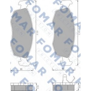    FOMAR Friction FO 478981