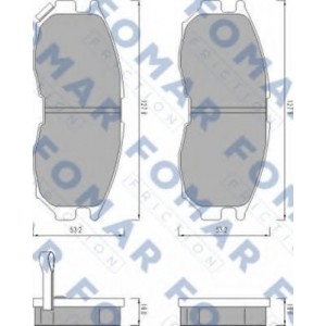    FOMAR Friction FO 479181